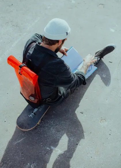 RED TRANSPARENT ST.RANAC