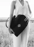 HEART TOTE BLACK thumbnail 5