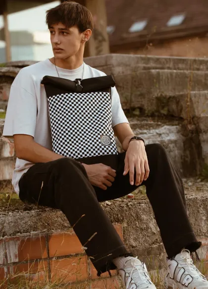 B&W CHECKERED ST.RANAC